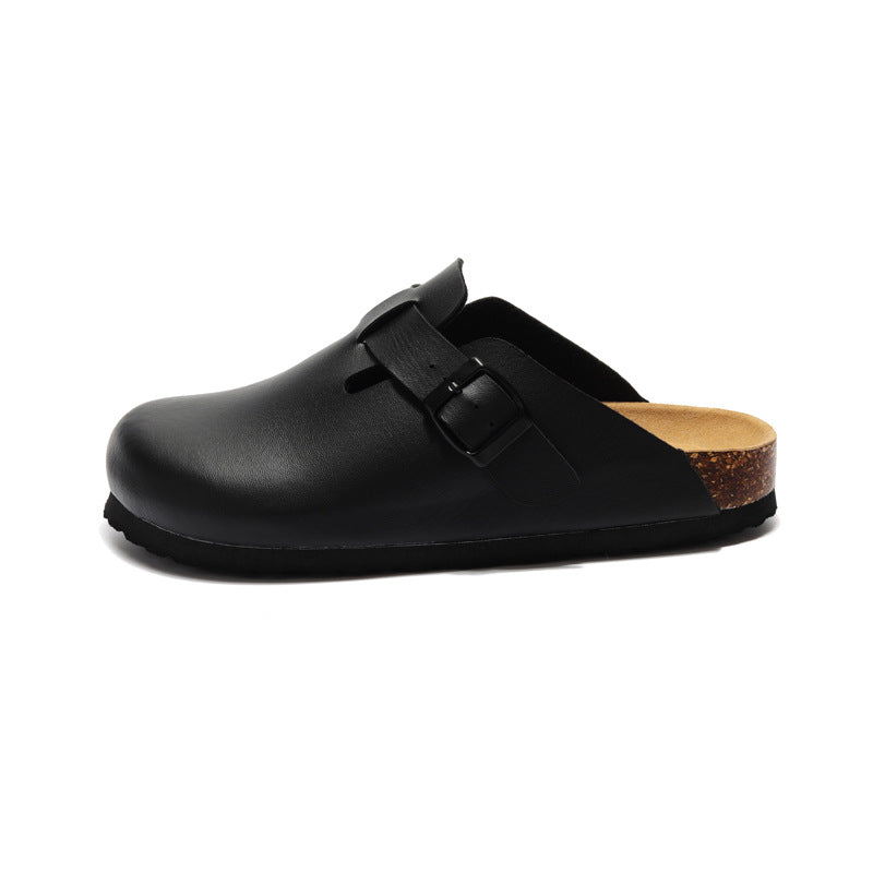 Baotou flat bottomed slippers
