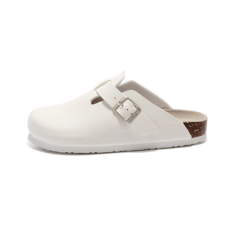Baotou flat bottomed slippers