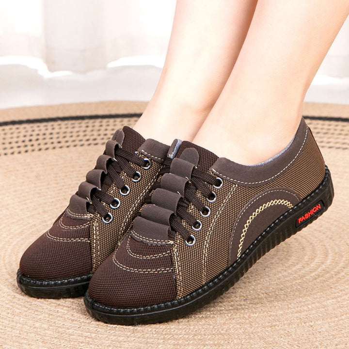 Lightweight non-slip flat heel shoes