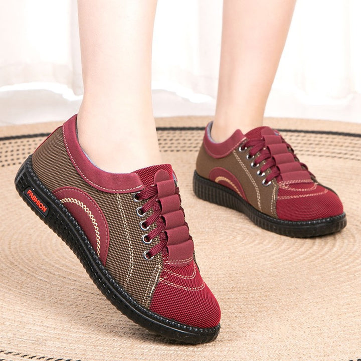 Lightweight non-slip flat heel shoes