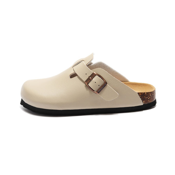 Baotou flat bottomed slippers