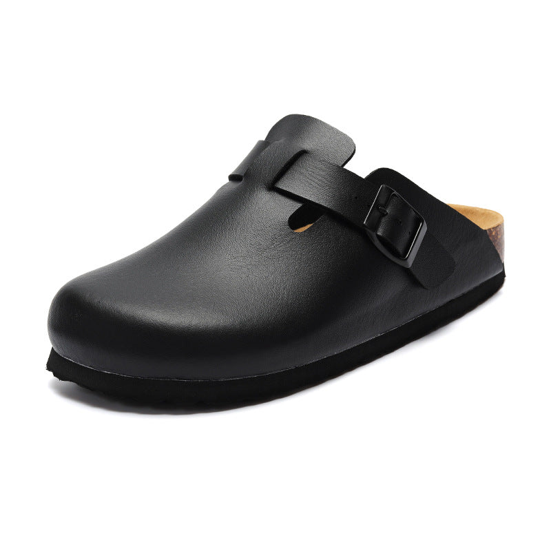 Baotou flat bottomed slippers