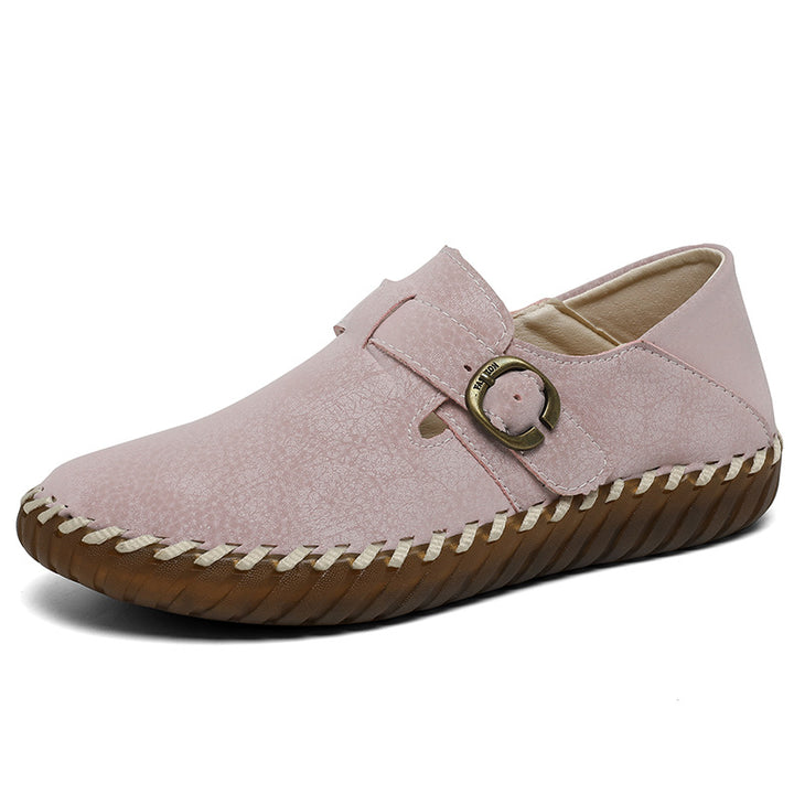 Comfortable women's leather shoes