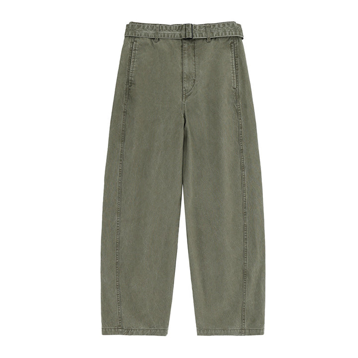 High waist banana pants for men