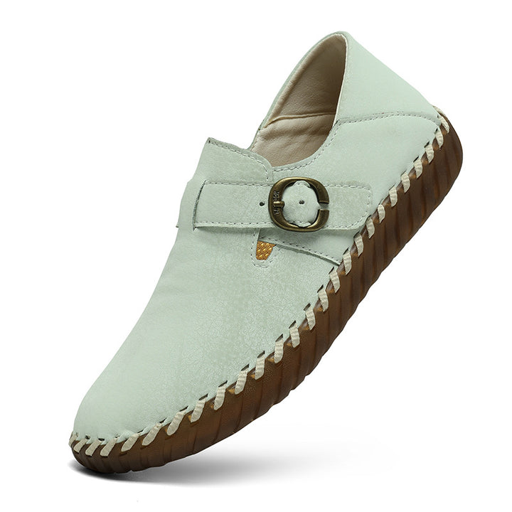 Comfortable women's leather shoes