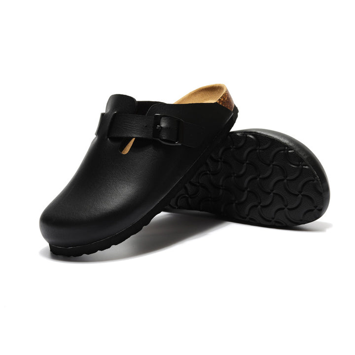 Baotou flat bottomed slippers
