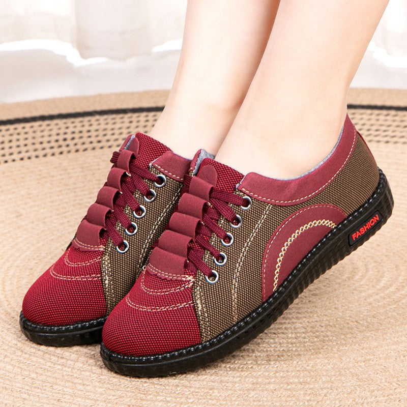 Lightweight non-slip flat heel shoes